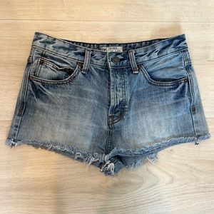 Free People jean shorts